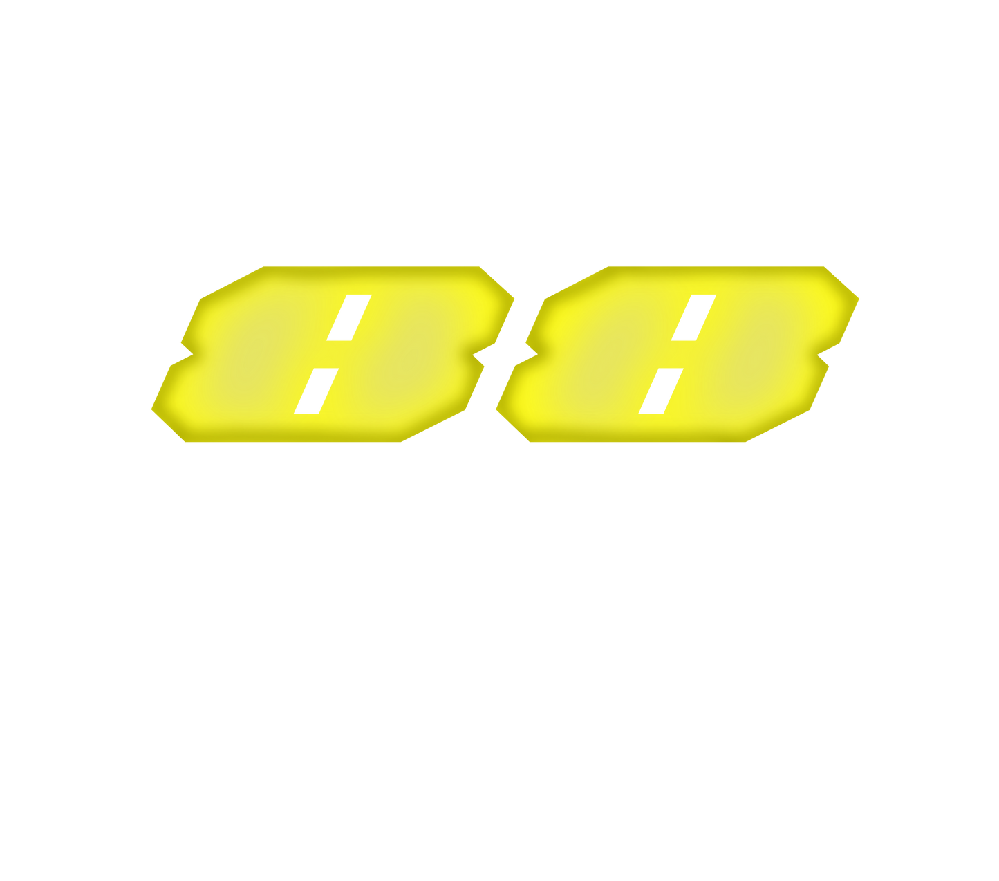 Custom number stickers