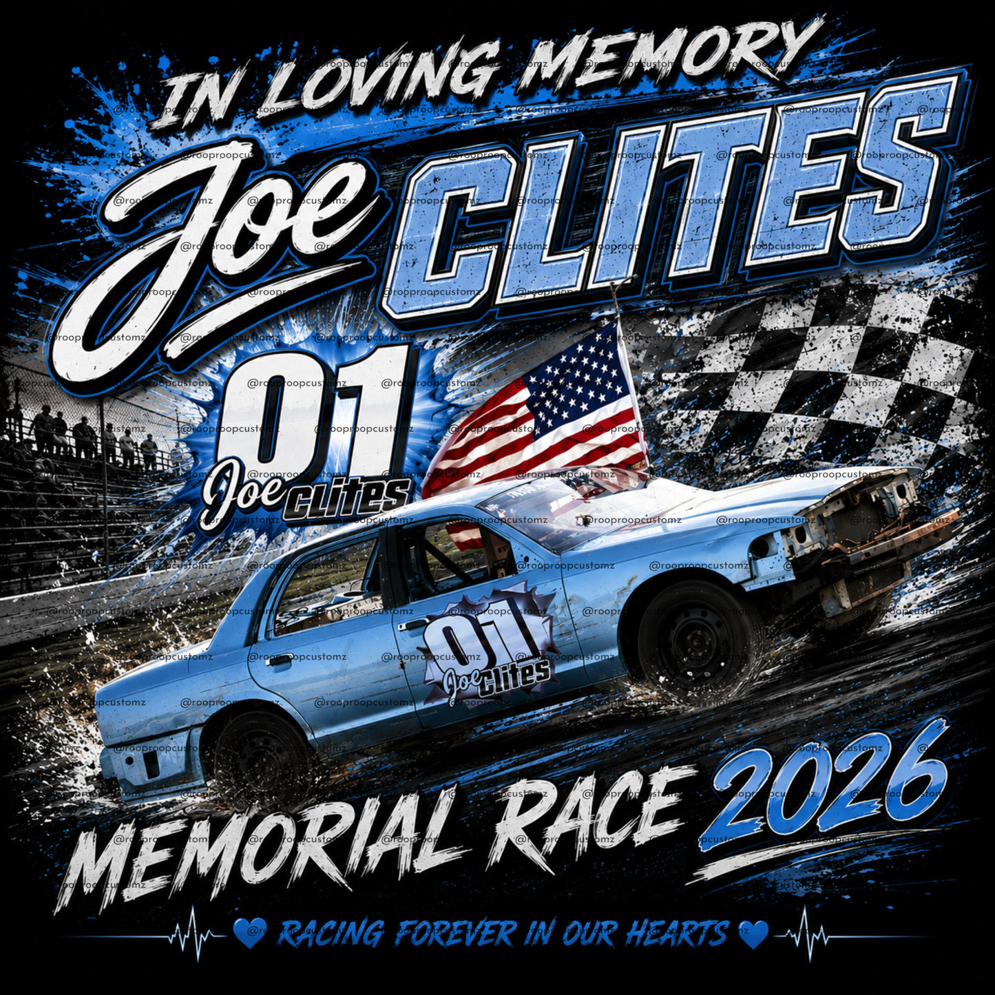 Joe Clites 2026 Memorial Race Shirt