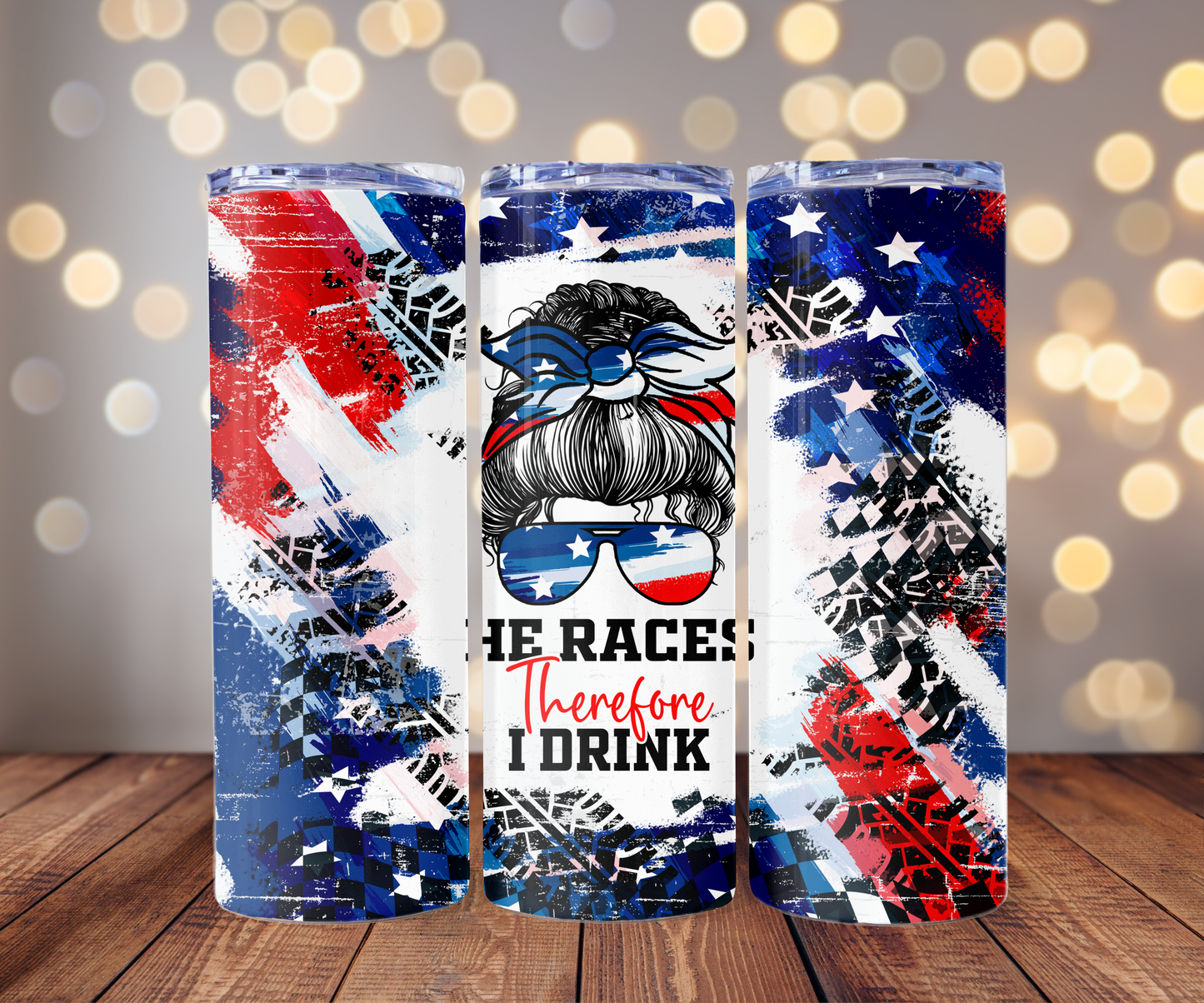 He races there for I drink
