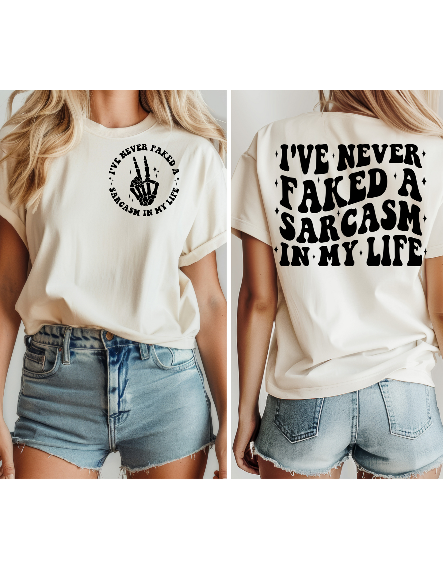 I've never faked sarcasm in my life