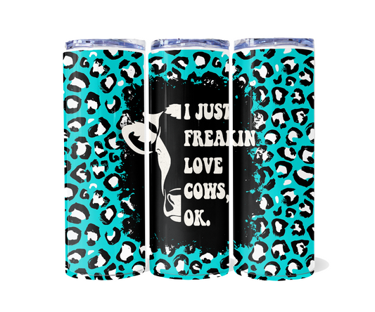 I just freakin' love cows OK