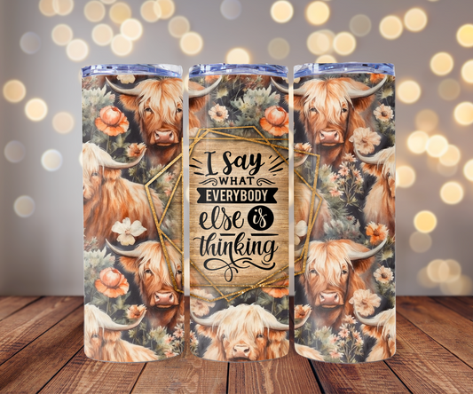 I say what everyone is thinking