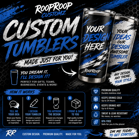 Custom tumblers