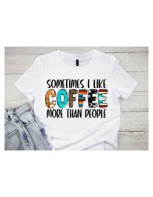 Sometimes I like coffee more than people